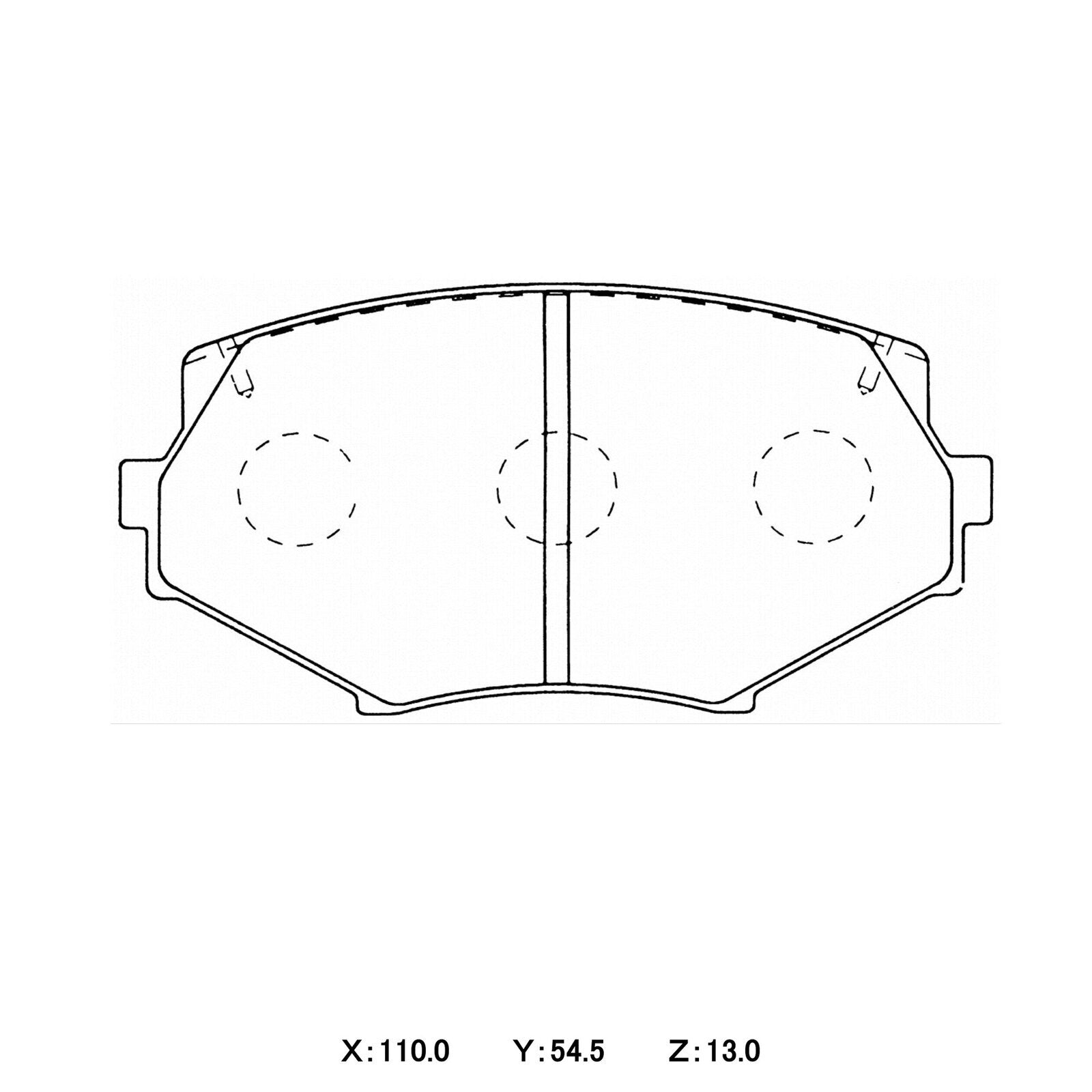 WinmaX W3 Performance Trackday Brake Pads Mazda MX5 (NB & NB8A) Front