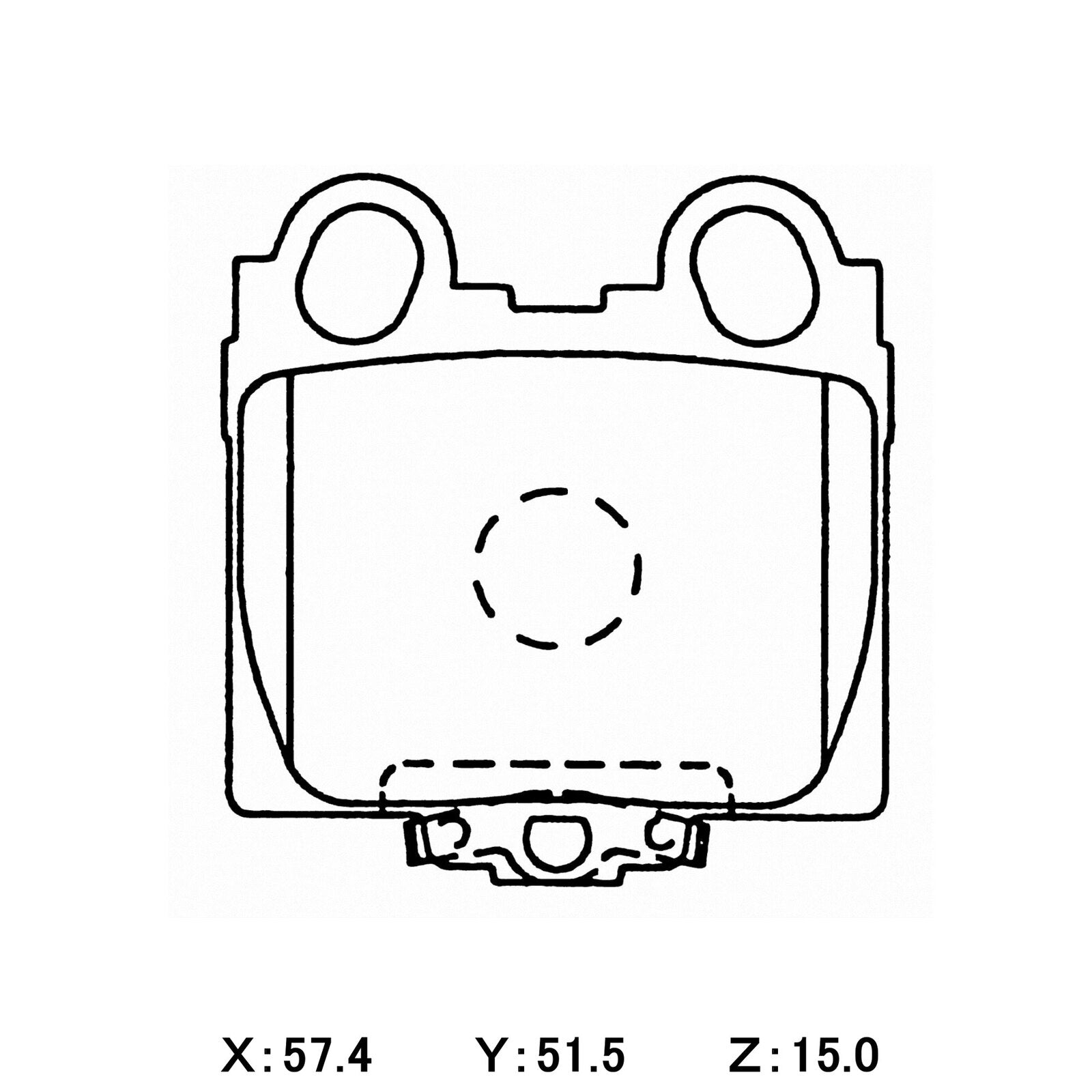 WinmaX W6.5 Race Brake Pads Lexus IS / SC / GS Rear