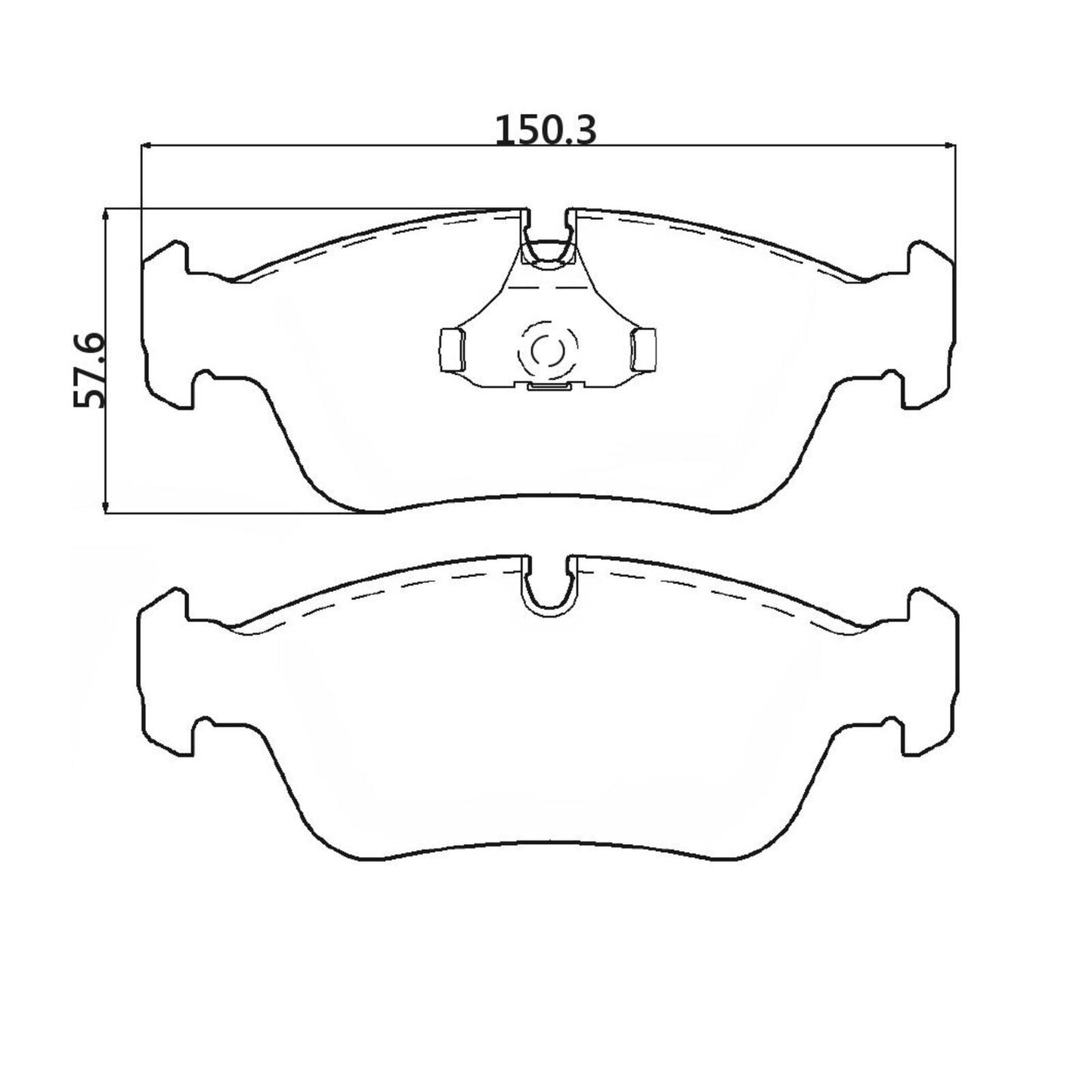 WinmaX W3 Performance Trackday Brake Pads BMW 3 series (E36/E46) Front