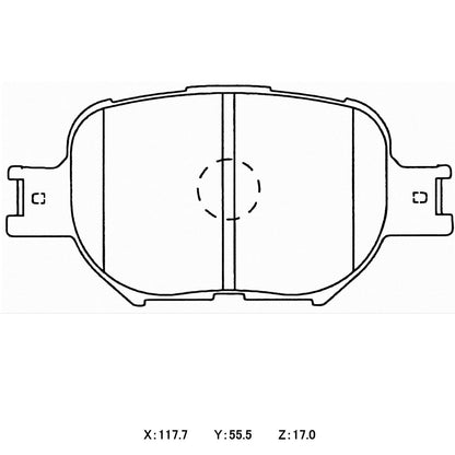 Winmax w3 performance brake pads designed for the trackday and low level motorsport enthusiast.