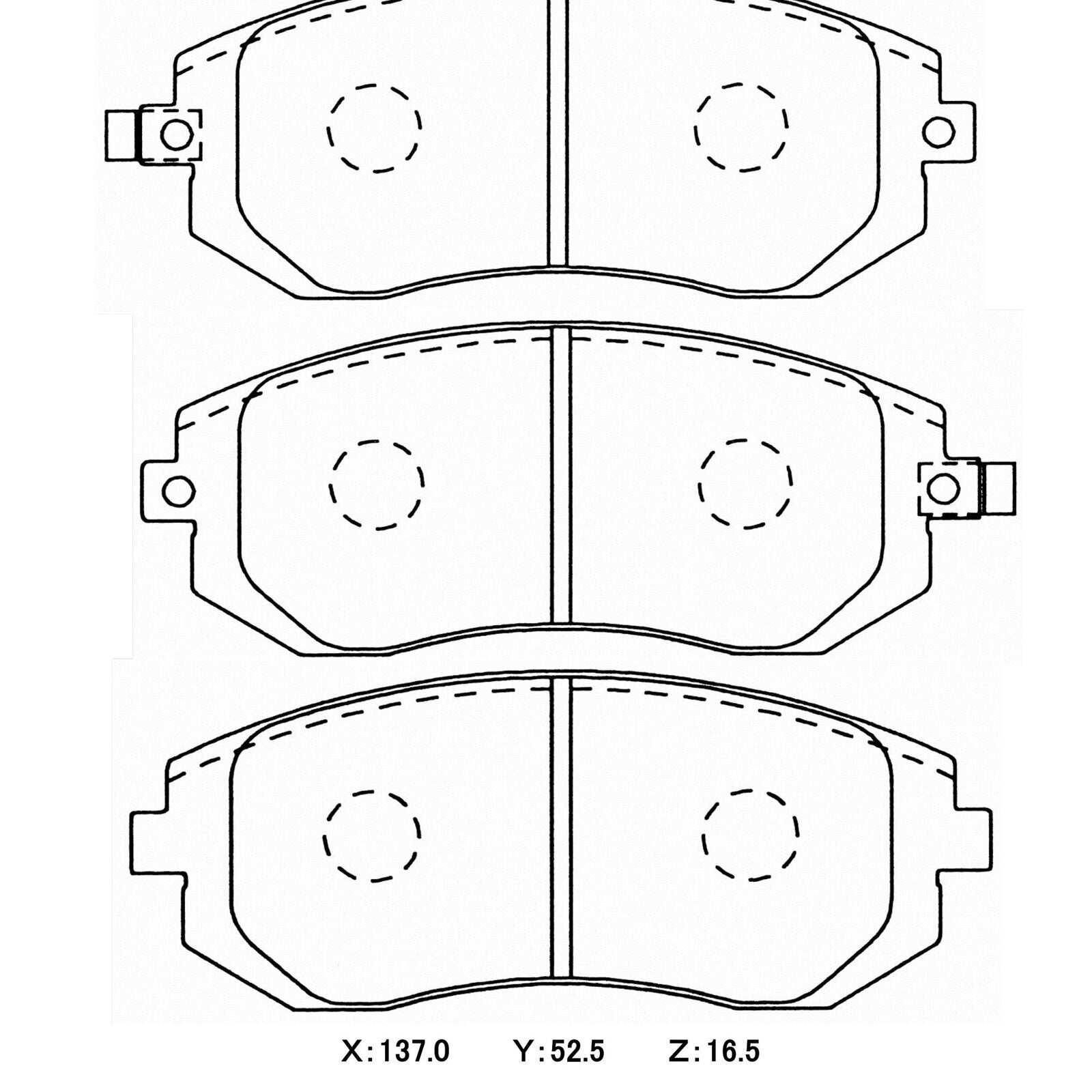 WinmaX W2 Street Performance Brake Pads Subaru BRZ / WRX / Toyota 86 Front