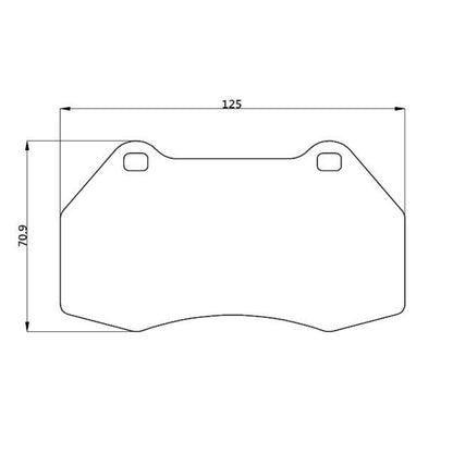 WinmaX W3 Performance Trackday Brake Pads Brembo Renault Clio RS / Megane Sport FRONT Front