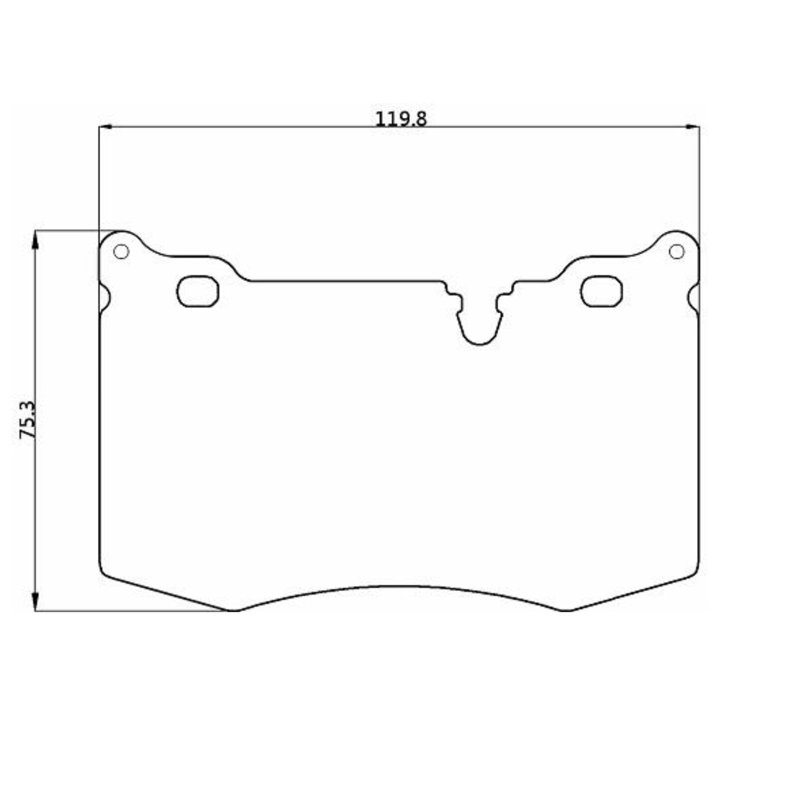 WinmaX W6.5 Race Brake Pads Mini Cooper JCW (Brembo) Front - Racing Solutions