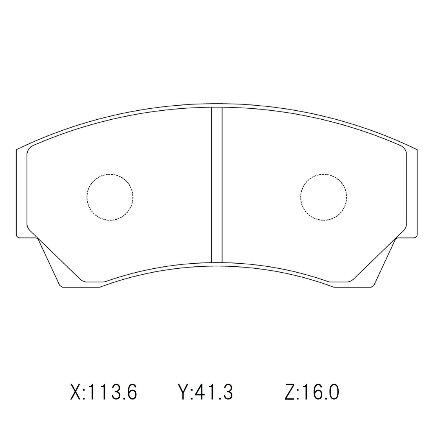 WinmaX W5 Performance Trackday Brake Pads AP 4 pot 113mm