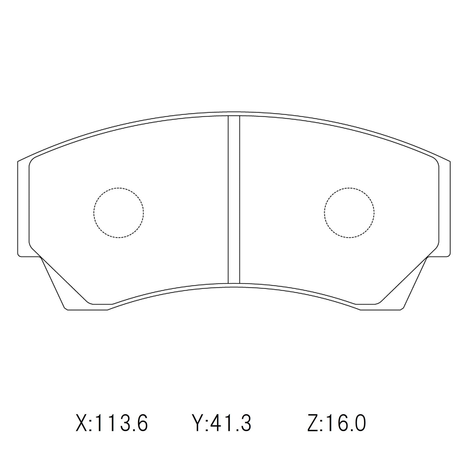 WinmaX W5 Performance Trackday Brake Pads AP 4 pot 113mm