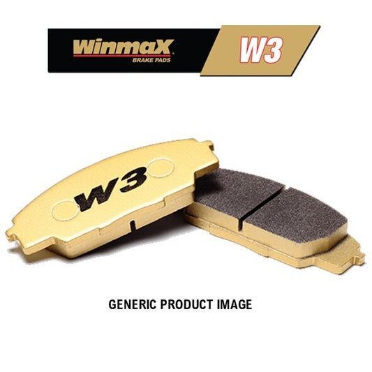 WinmaX W3 Performance Trackday Brake Pads Toyota 86 GT / Subaru Impreza AWD / Forester X, XS, XT Rear