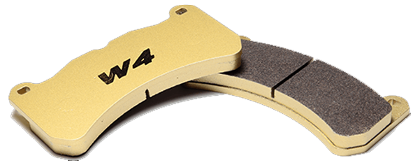 Winmax W4 brake pads are a semi-steel based compound suitable for track use in low to mid level competition environments. Used in racing conditions by small cars and heavier cars doing limited laps. W4 is ideal for the track enthusiast wanting bang for bucks!