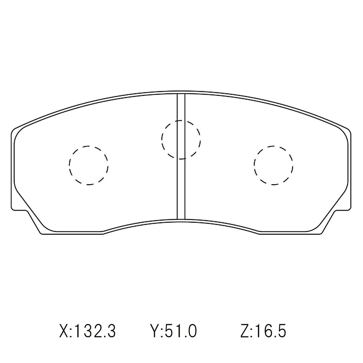 Circo S88 Performance Trackday Brake Pads Alcon / AP CP5200 / Brembo 4 pot – alternate view