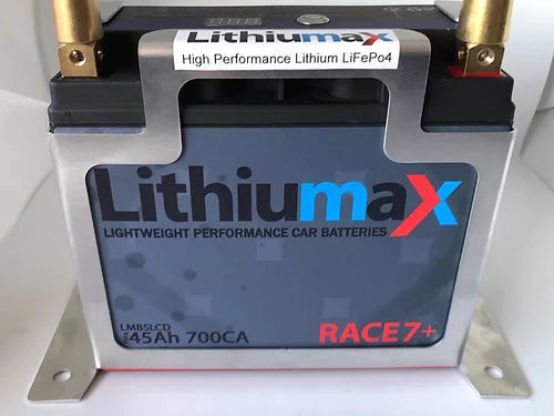 Aluminum mount for RACE10+, RACE9+, 16V & RESTART9 inc EV/HYBRID batteries.