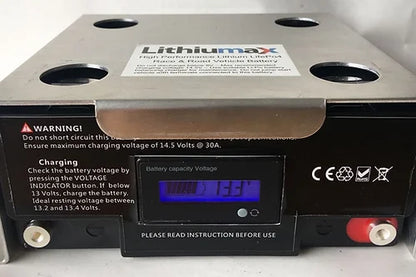 Aluminum Mount for Lithiumax RACE10+, RACE9+, RESTART9 & 16V Batteries