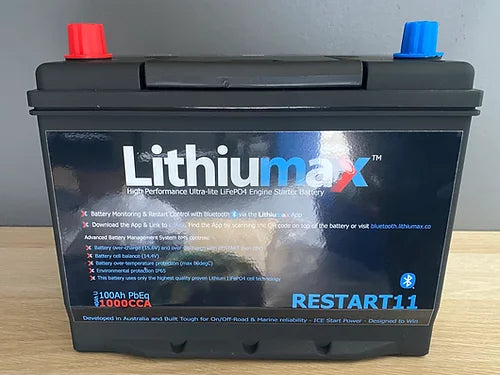 Lithiumax RESTART11 Bluetooth 1000CA lithium battery