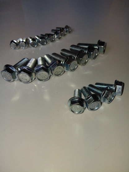 T5 World Class case bolt kit - 24 piece grade 8.8 flanged metric bolts