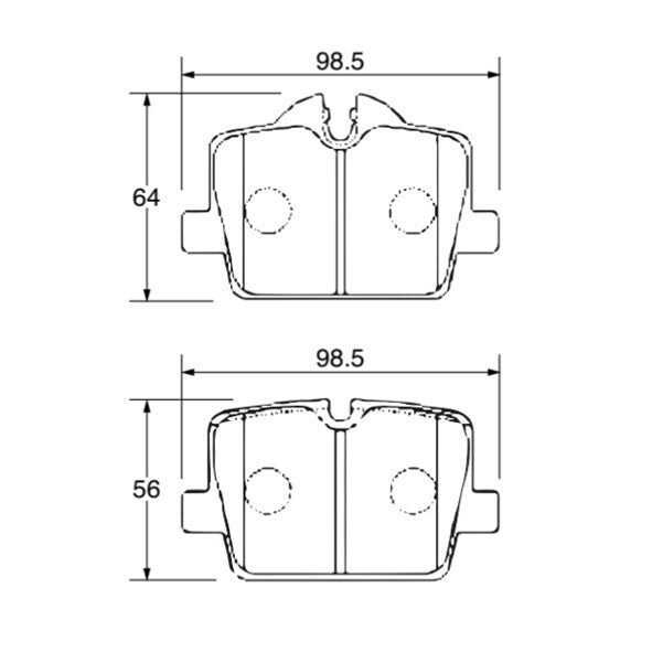 circo s88 supra rear brake pads