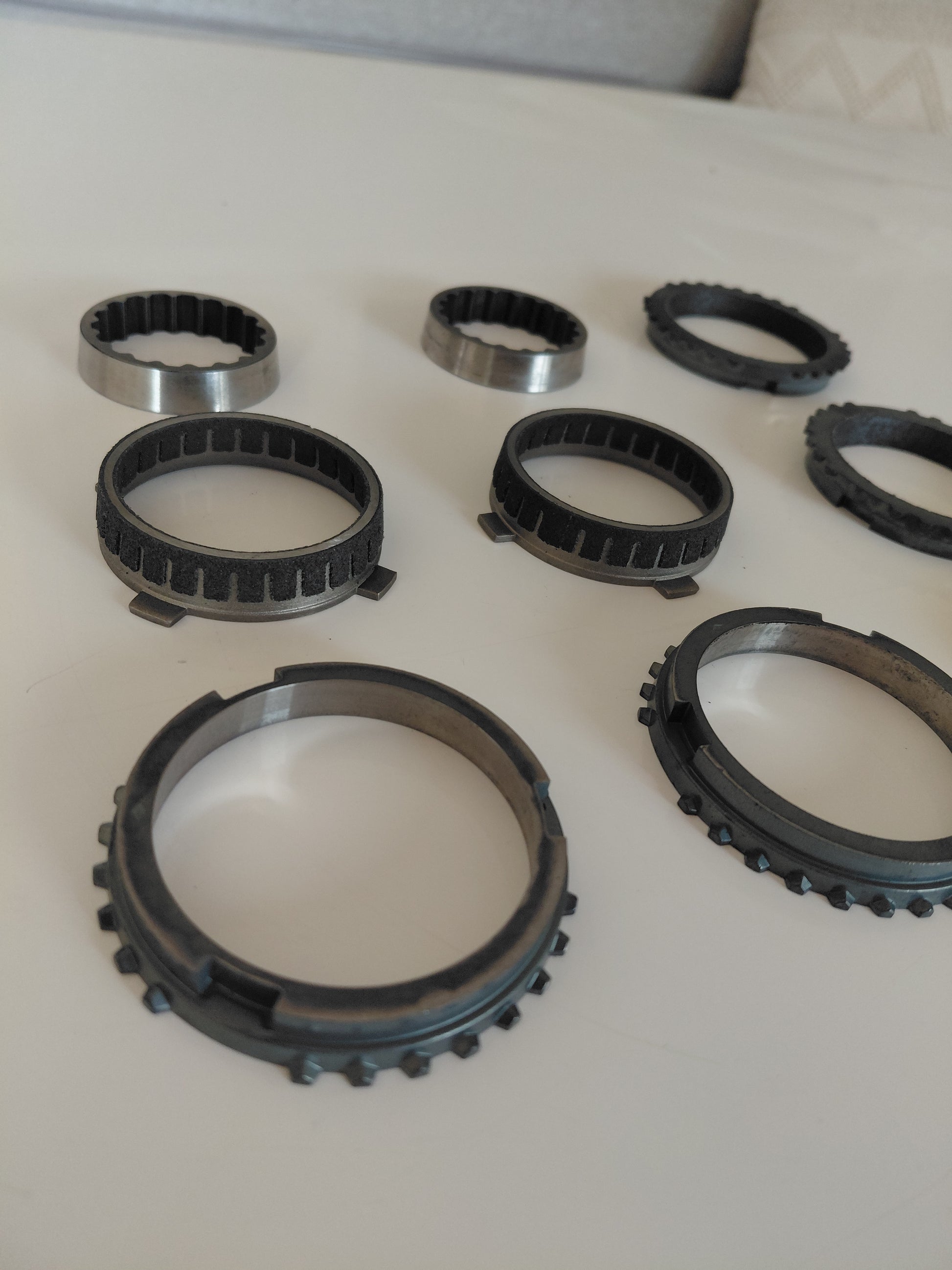 Genuine Tremec T5 World Class synchro kit, blocking rings for 1st through 5th gear