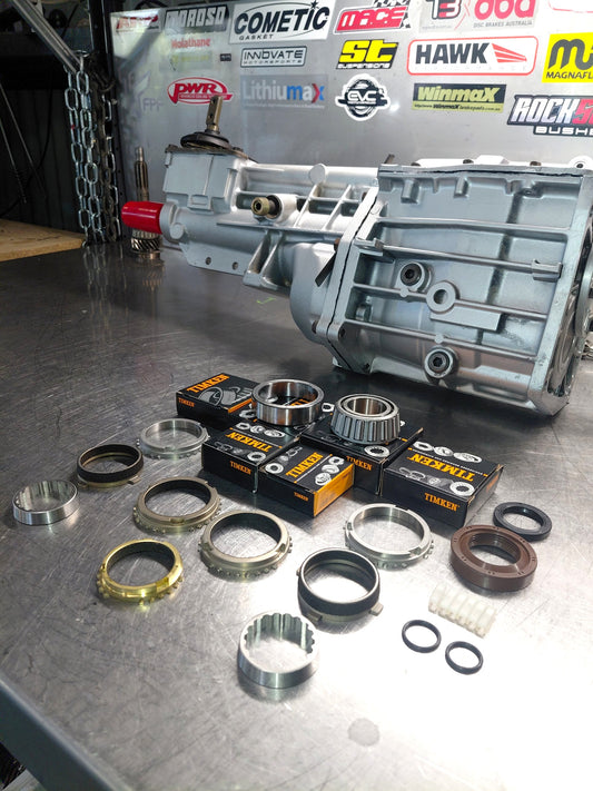 T5 World Class Rebuild Kit with Synchros. Suits Ford and Holden.