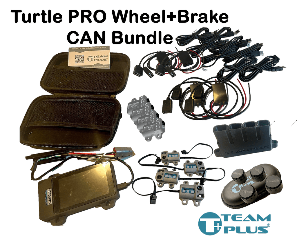 Team Plus Turtle PRO Wheel and Brake CANGate Bundle