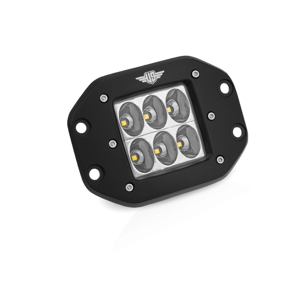 ultimate9 flush mount led light 4x4 off road