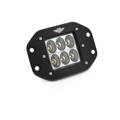 ultimate9 flush mount led light 4x4 off road