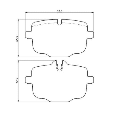 WinmaX W1 Street Performance Brake Pads BMW X5 M50d / M760i xDrive Front - Racing Solutions