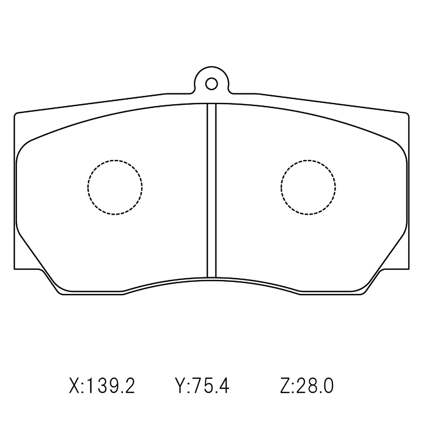 Winmax high performance brake pads with little to no fade resistance designed for racing, drifting and rallying.