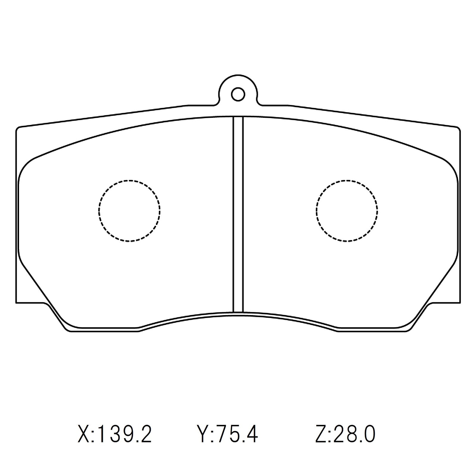 Winmax high performance brake pads with little to no fade resistance designed for racing, drifting and rallying.