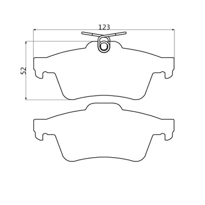 Winmax high performance brake pads with little to no fade resistance designed for racing, drifting and rallying.