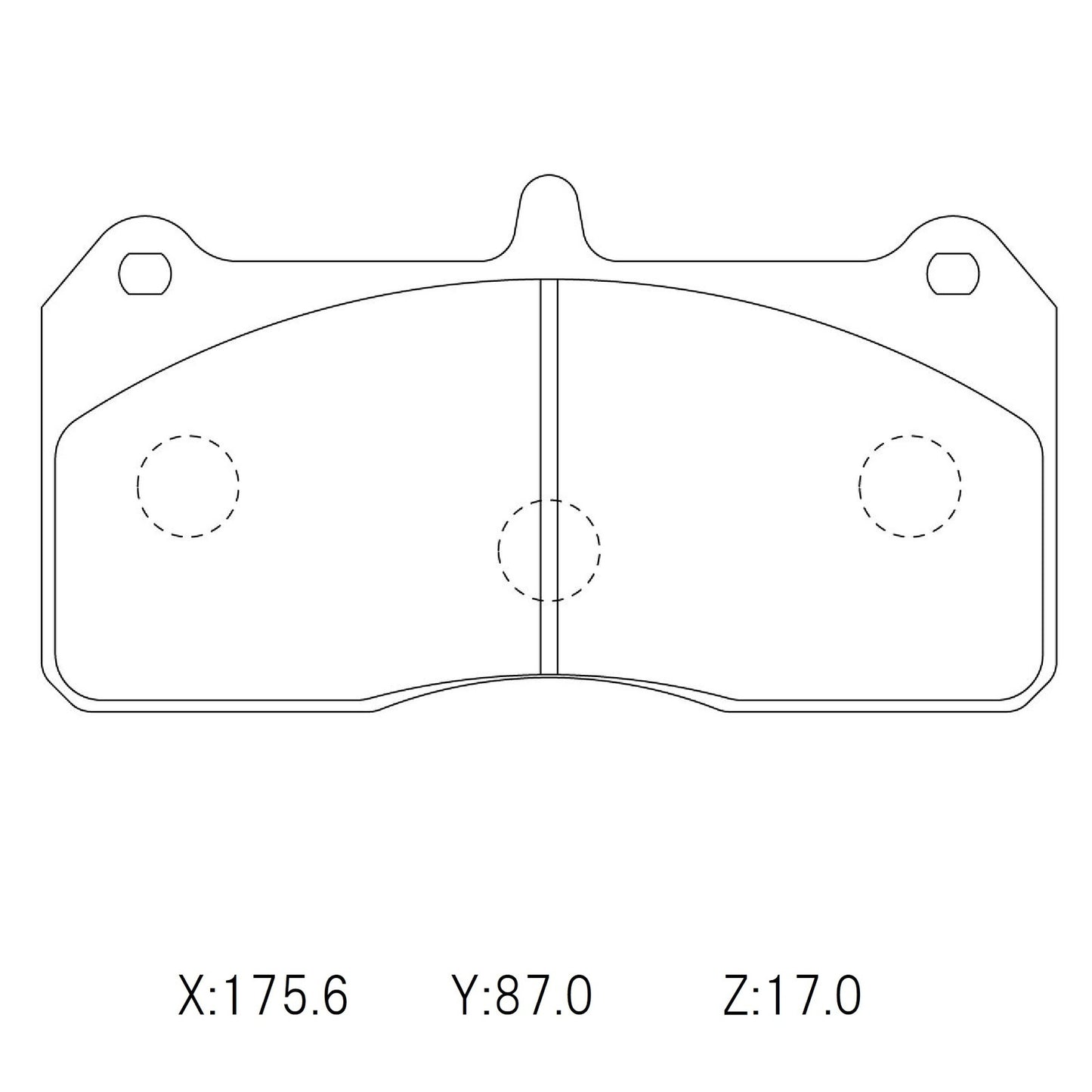 Winmax high performance brake pads with little to no fade resistance designed for racing, drifting and rallying.