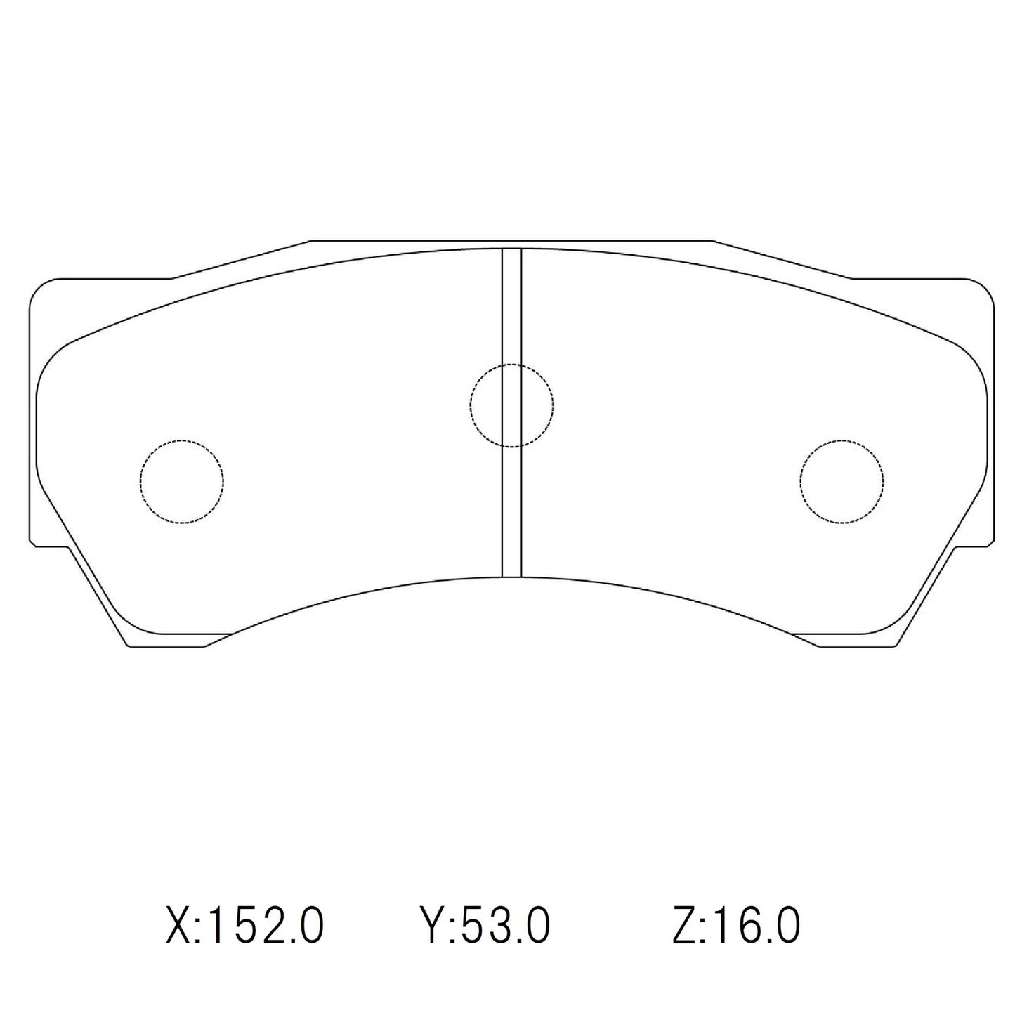 Winmax high performance brake pads with little to no fade resistance designed for racing, drifting and rallying.