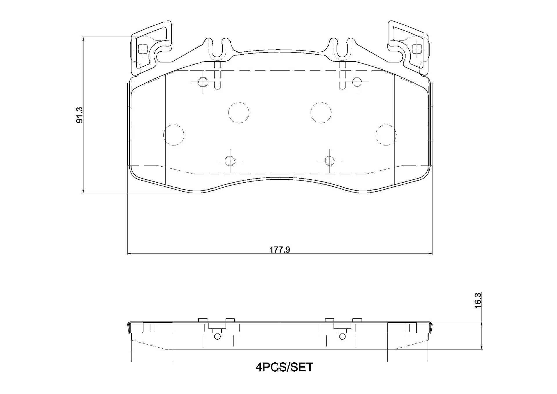  WinmaX W6.5 race brake pads for Mercedes A45 AMG W177 Brembo 2020 high-performance motorsport